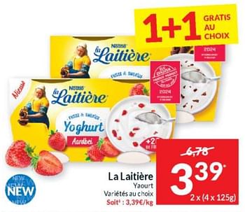 Promoties La laitière yaourt - Nestlé - Geldig van 16/04/2024 tot 21/04/2024 bij Intermarche