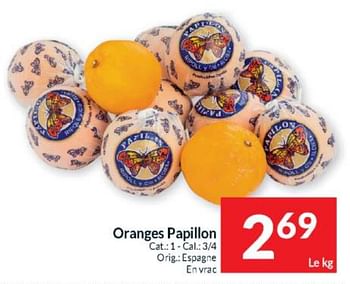 Promoties Oranges papillon - Huismerk - Intermarche - Geldig van 16/04/2024 tot 21/04/2024 bij Intermarche