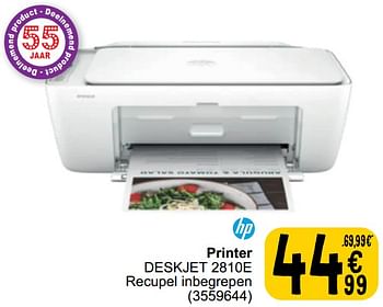 Promotions Hp printer deskjet 2810e - HP - Valide de 16/04/2024 à 22/04/2024 chez Cora