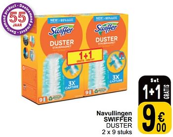Promotions Navullingen swiffer duster - Swiffer - Valide de 16/04/2024 à 22/04/2024 chez Cora