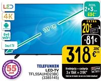 Telefunken led-tv tfl55auhd23bc-Telefunken