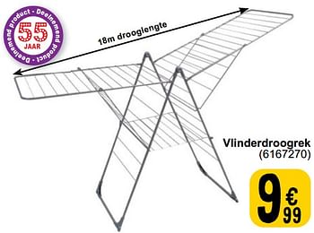 Promoties Vlinderdroogrek - Huismerk - Cora - Geldig van 16/04/2024 tot 22/04/2024 bij Cora