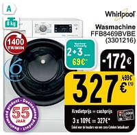 Whirlpool wasmachine ffb8469bvbe-Whirlpool