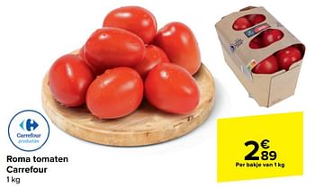 Promotions Roma tomaten carrefour - Produit maison - Carrefour  - Valide de 17/04/2024 à 29/04/2024 chez Carrefour