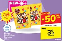 Pinda`s pick n` choc carrefour-Huismerk - Carrefour 
