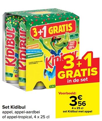 Promotions Set kidibul met appel - Kidibul - Valide de 17/04/2024 à 29/04/2024 chez Carrefour