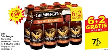 Promotions Bier grimbergen - Grimbergen - Valide de 17/04/2024 à 29/04/2024 chez Carrefour