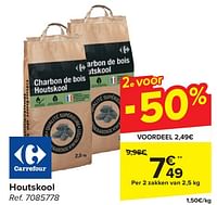 Houtskool-Huismerk - Carrefour 