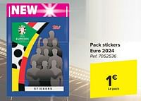 Pack stickers euro 2024-Huismerk - Carrefour 