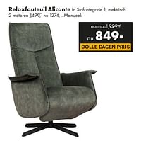 Relaxfauteuil alicante-Huismerk - Woonsquare