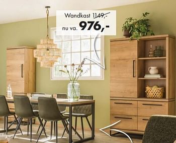Promoties Wandkast - Huismerk - Woonsquare - Geldig van 15/04/2024 tot 20/04/2024 bij Woonsquare