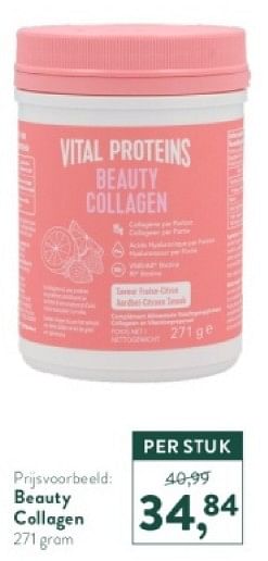 Promotions Beauty collagen - Vital Proteins  - Valide de 15/04/2024 à 21/04/2024 chez Holland & Barret