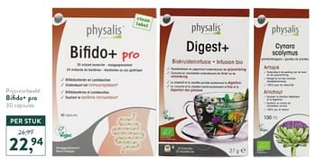 Promoties Bifido+ pro - Physalis - Geldig van 15/04/2024 tot 21/04/2024 bij Holland & Barret