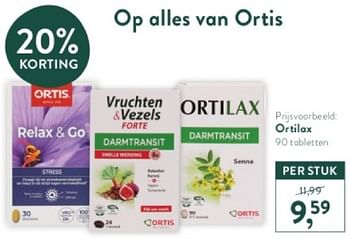 Promotions Ortilax - Ortis - Valide de 15/04/2024 à 21/04/2024 chez Holland & Barret