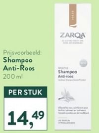 Shampoo anti roos-Zarqa