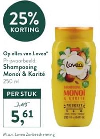 Shampooing monoï + karité-Lovea