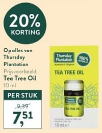 Tea tree oil-Thursday plantation