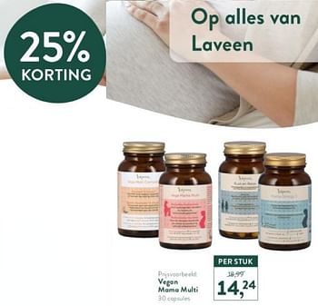 Promoties Vegan mama multi - Laveen - Geldig van 15/04/2024 tot 21/04/2024 bij Holland & Barret