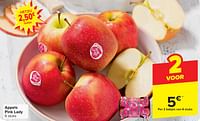 Appels pink lady-Huismerk - Carrefour 