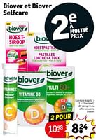 Promotions Vitamine c effervescents biover - Biover - Valide de 16/04/2024 à 21/04/2024 chez Kruidvat