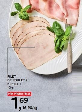 Promotions Filet de poulet - Produit maison - Alvo - Valide de 10/04/2024 à 16/04/2024 chez Alvo
