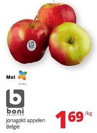 Jonagold appelen-Boni