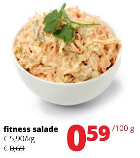 Promotions Fitness salade - Produit Maison - Spar Retail - Valide de 11/04/2024 à 24/04/2024 chez Spar (Colruytgroup)