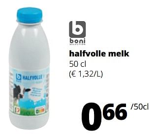 Promoties Halfvolle melk - Boni - Geldig van 11/04/2024 tot 24/04/2024 bij Spar (Colruytgroup)