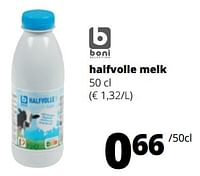 Halfvolle melk-Boni
