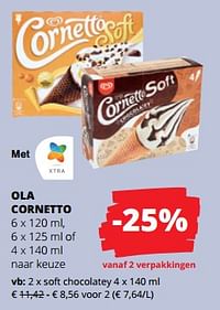 Ola cornetto soft chocolatey-Ola