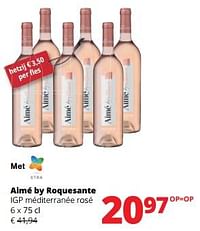 Aimé by roquesante igp méditerranée rosé-Rosé wijnen