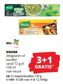 Promotions Kippenbouillon - Knorr - Valide de 11/04/2024 à 24/04/2024 chez Spar (Colruytgroup)