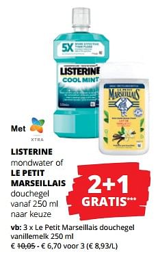 Promoties Le petit marseillais douchegel vanillemelk - Le Petit Marseillais - Geldig van 11/04/2024 tot 24/04/2024 bij Spar (Colruytgroup)