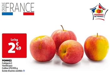 Promoties Pommes - Huismerk - Auchan - Geldig van 18/04/2024 tot 23/04/2024 bij Auchan