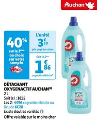 Détachant oxygenactif auchan-Huismerk - Auchan