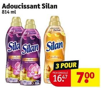 Promoties Adoucissant silan - Silan - Geldig van 16/04/2024 tot 21/04/2024 bij Kruidvat