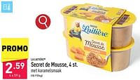 Promoties Secret de mousse - La Laitiere - Geldig van 22/04/2024 tot 28/04/2024 bij Aldi