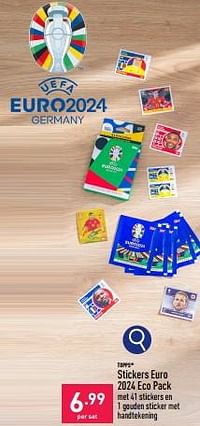 Stickers euro 2024 eco pack-Topps