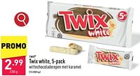 Promoties Twix white - Twix - Geldig van 22/04/2024 tot 28/04/2024 bij Aldi