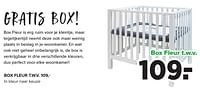 Promoties Box fleur t.w.v - Huismerk - Baby-Dump - Geldig van 15/04/2024 tot 25/05/2024 bij Baby-Dump