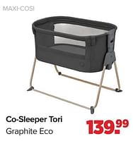 Promoties Co sleeper tori graphite eco - Maxi-cosi - Geldig van 15/04/2024 tot 25/05/2024 bij Baby-Dump