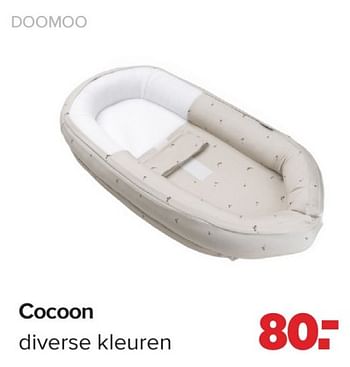 Promotions Cocoon diverse kleuren - Doomoo - Valide de 15/04/2024 à 25/05/2024 chez Baby-Dump