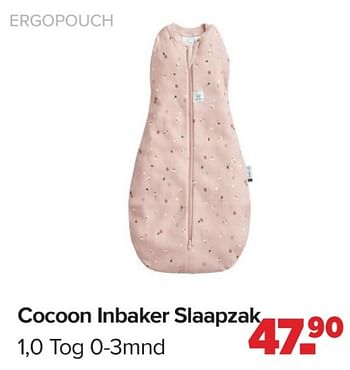 Promoties Cocoon inbaker slaapzak - ErgoPouch - Geldig van 15/04/2024 tot 25/05/2024 bij Baby-Dump
