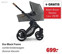 Promoties Evo black frame - Mutsy - Geldig van 15/04/2024 tot 25/05/2024 bij Baby-Dump