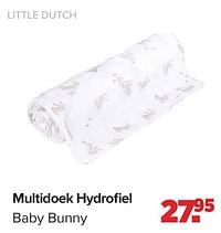 Multidoek hydrofiel baby bunny-Little Dutch