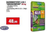 Gazonmeststof 4-in-1 greencomfort-Viano