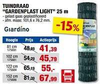 Tuindraad gardenplast light-Giardino