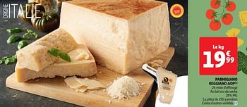 Promoties Parmigiano reggiano aop - Huismerk - Auchan - Geldig van 16/04/2024 tot 21/04/2024 bij Auchan