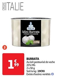 Burrata-Huismerk - Auchan