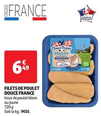 Filets de poulet douce france-Douce France